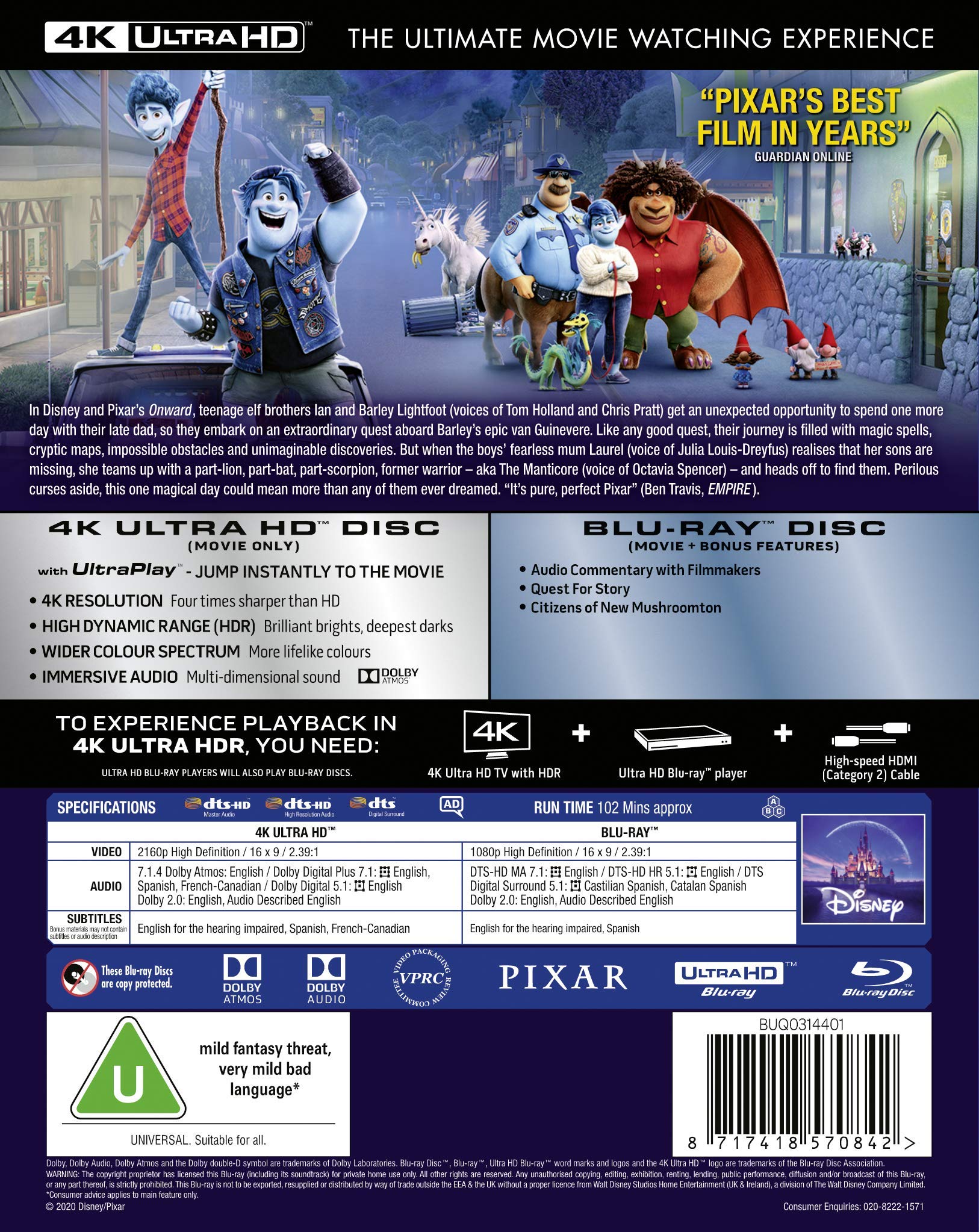 Tom Holland Onward Movie Streaming Disney Plus Onward Streaming