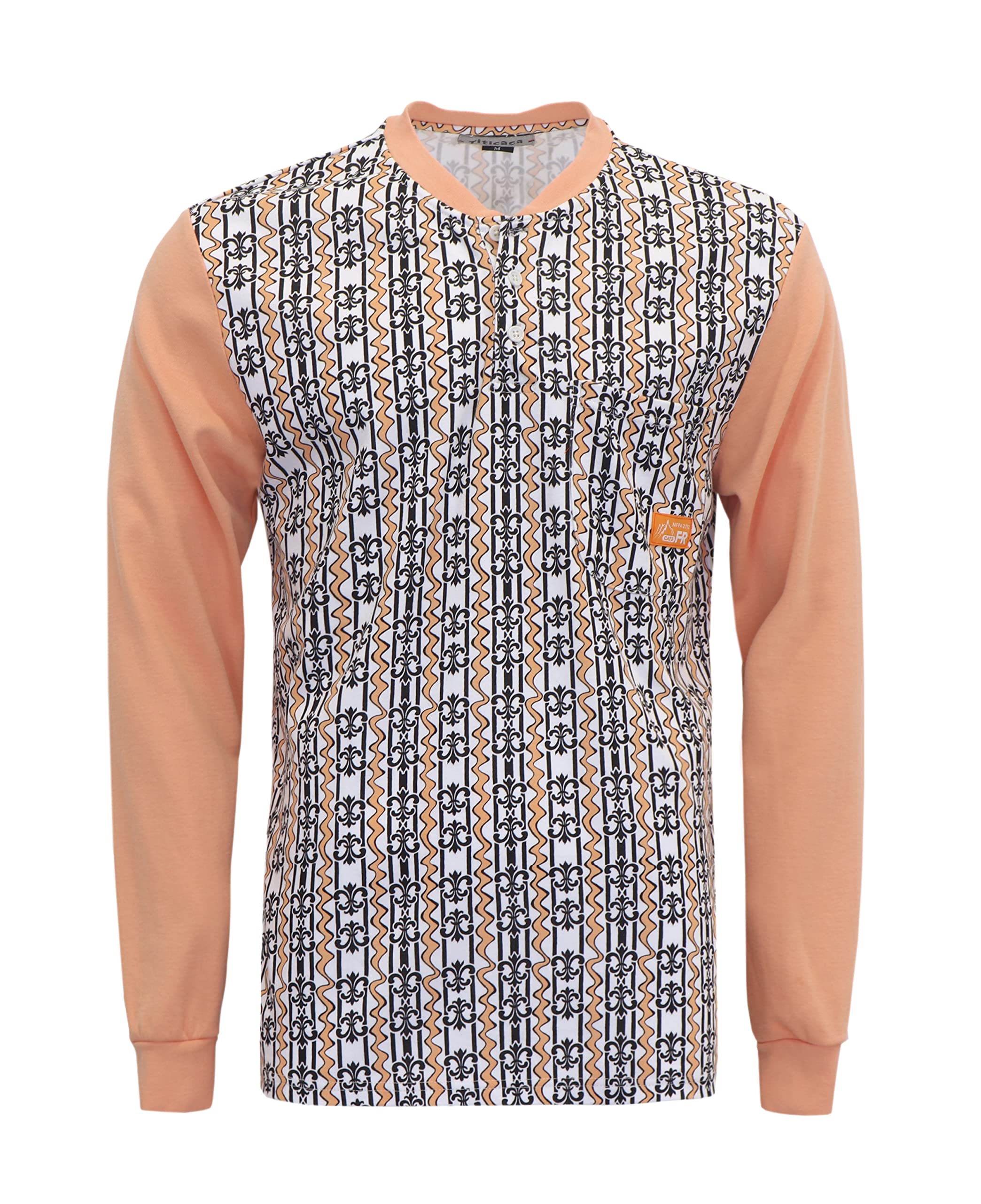 Titicaca FR Shirts Flame Resistant Printed Pattern Long Sleeve 7oz 100% cotton Welding Wrok Shirt