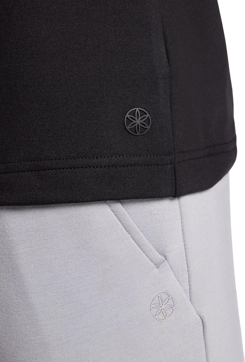 Gaiam Mens Bliss Balance Long Sleeve Crewneck Top, Standard Fit, Stretch Midweight Material - Image 5