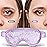 Cooling Eye Mask with Gel Bead, Reusable Cold Compress Ice Pack Sleeping Eye Cooling Pads for After Eyelid Surgery, Puffiness, Puffy Eyes, Headache, Migraine Relief Purple