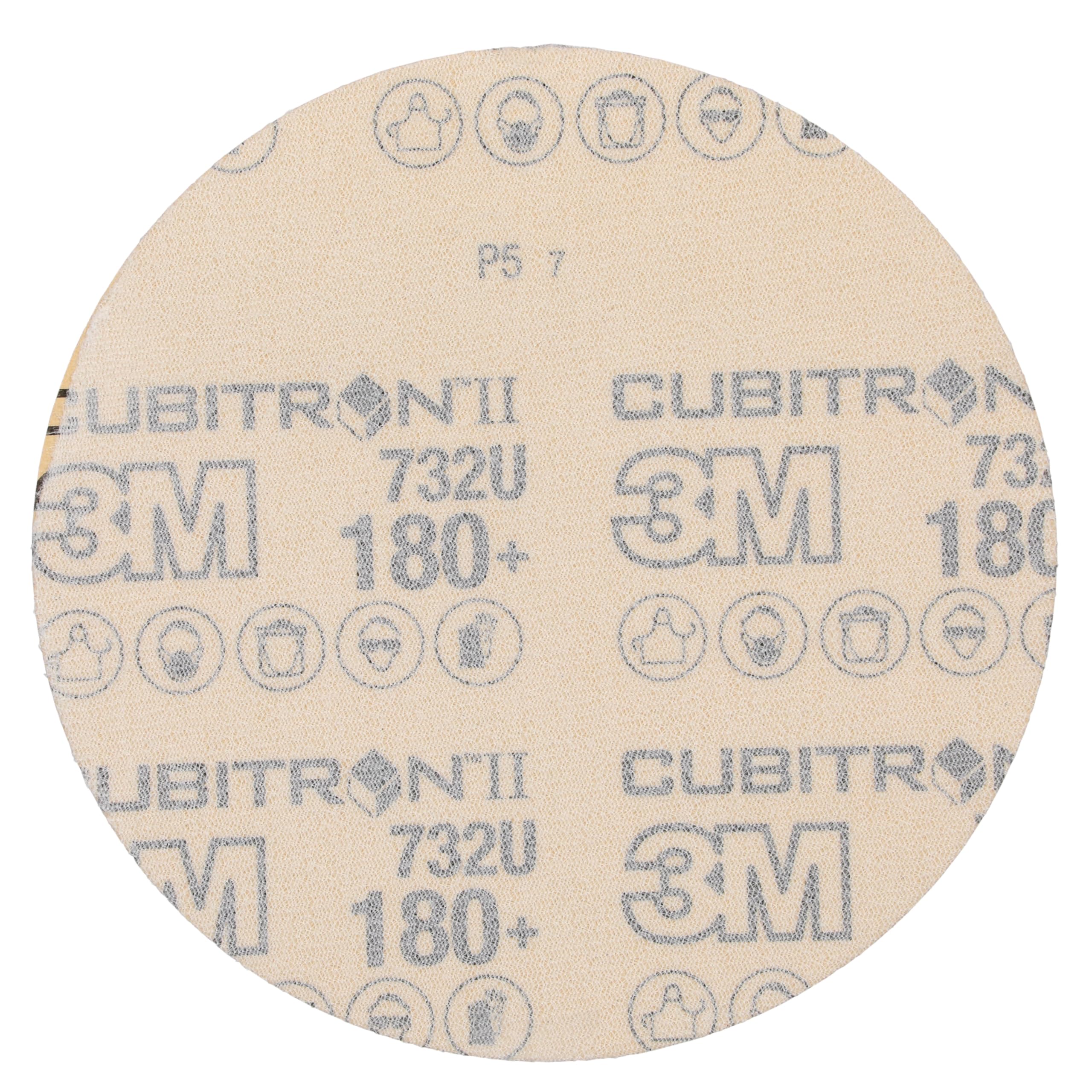 Disco in carta 3M Cubitron II Hookit 732U, 400+ C-weight, 127 mm x NH, Die 500X