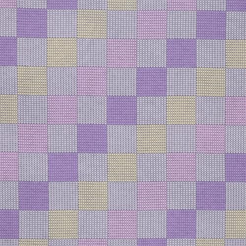 Mook Fabrics Franela PRT Plaid 0921, corte gris por yarda