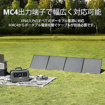 Amazon | ZENDURE ソーラーパネル 200W 折り畳み式で持ち運び