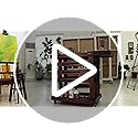 MEEDEN Art Supplies Storage Cart: 5-Tier Solid Beech Wood Utility Rolling Cart with 3 Drawers - Craft Orgnizer on 4 Wheels