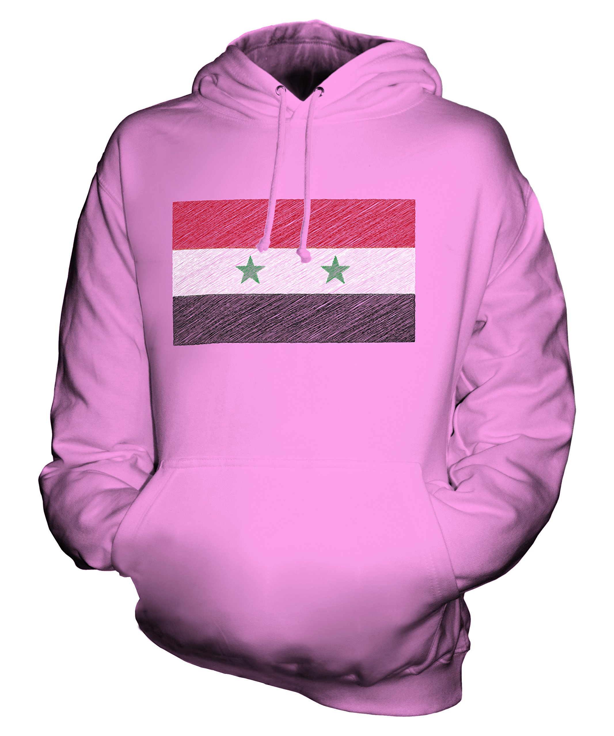 Sweat pull à capuche Syrie au motif original et finitions soignées