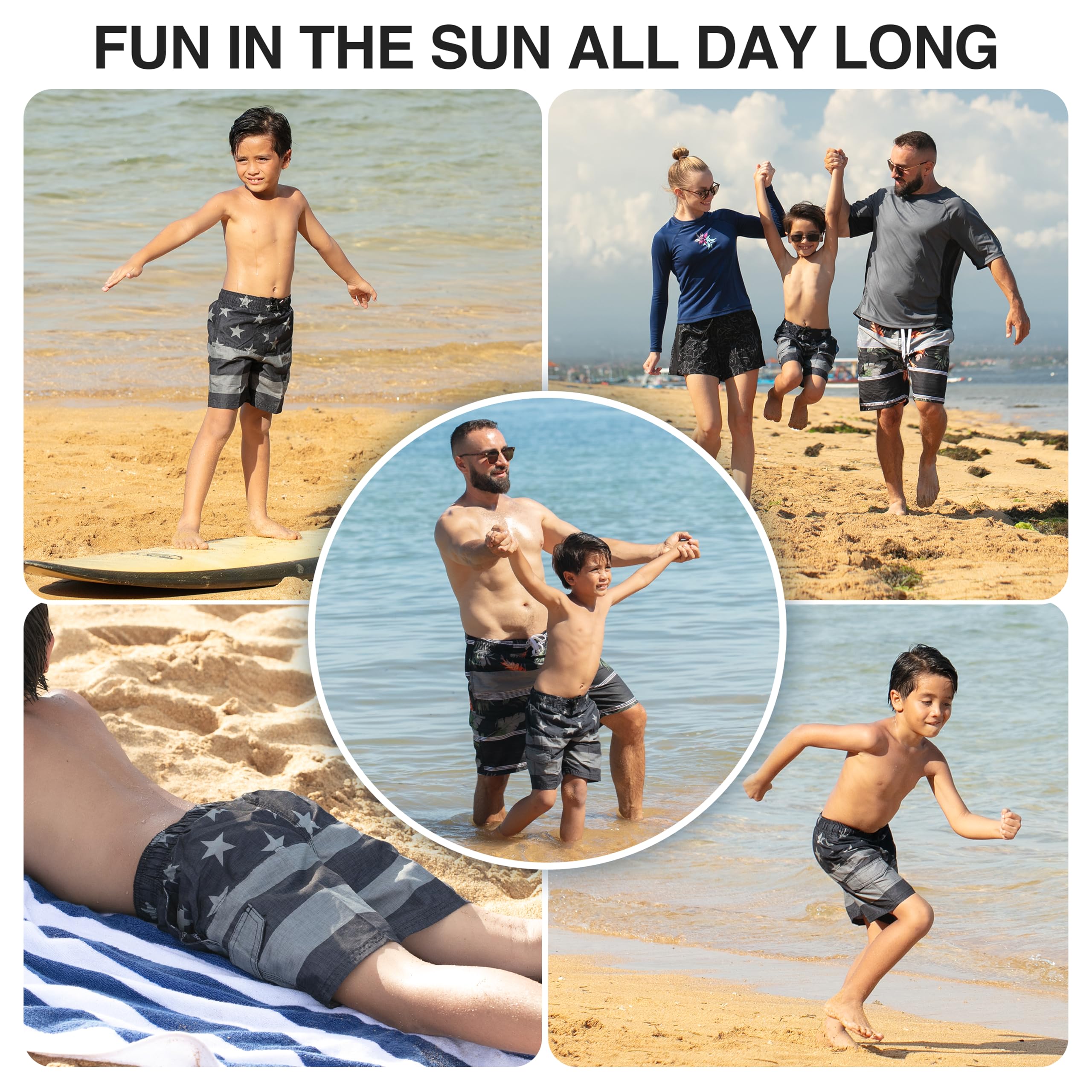 Kanu Surf Bermuda Bambini e Ragazzi