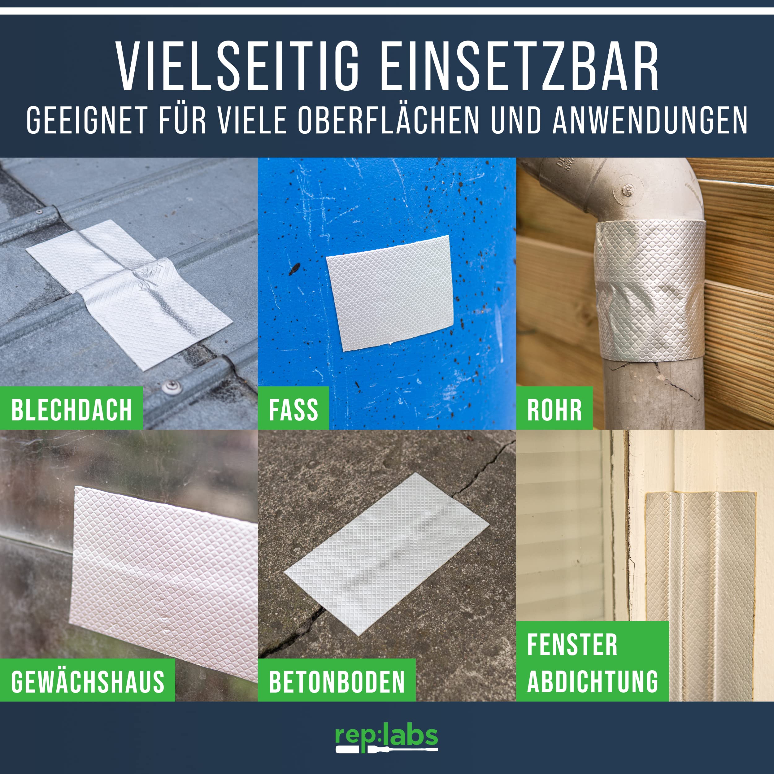 Waterdicht plakband butylband, 100 mm x 5 m, antraciet, hoogwaardig zelfklevend met aluminiumfolie, butyltape, verouderingsbestendig, corrosiebestendig, uv-bestendig