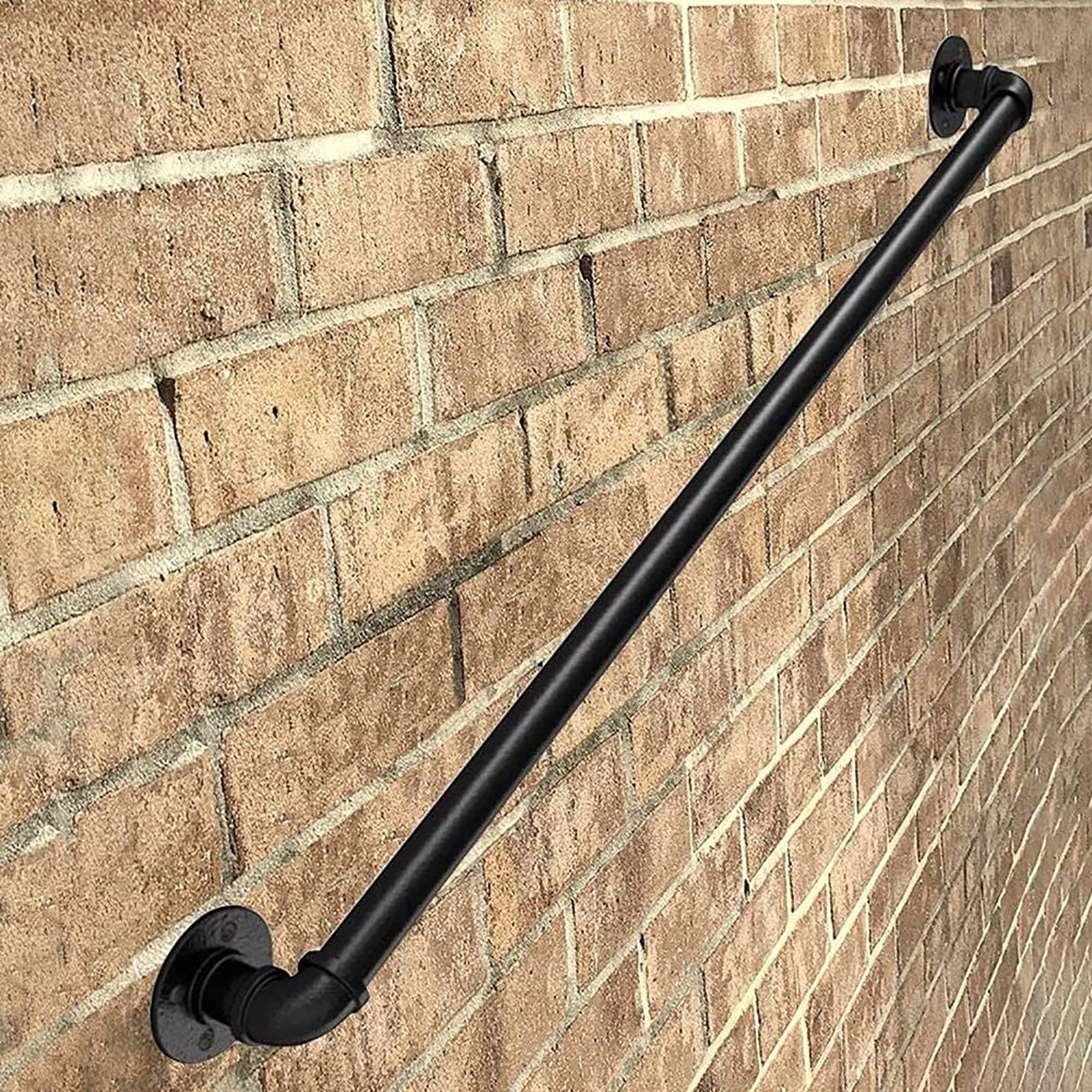 Kit complet de main courante murale pour sécuriser un escalier glissant