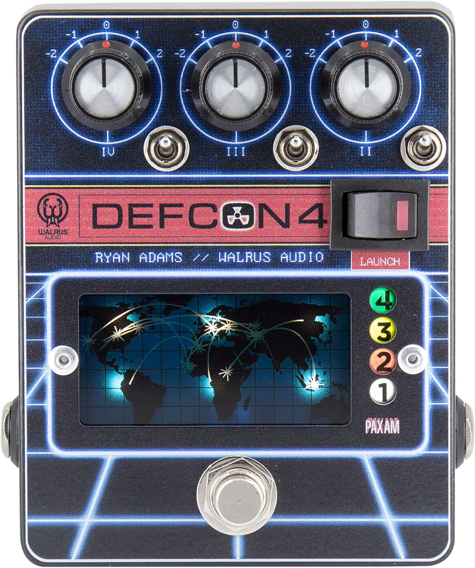 Walrus Audio Ryan Adams DEFCON4 Preamp Guitar Effect Pedal
