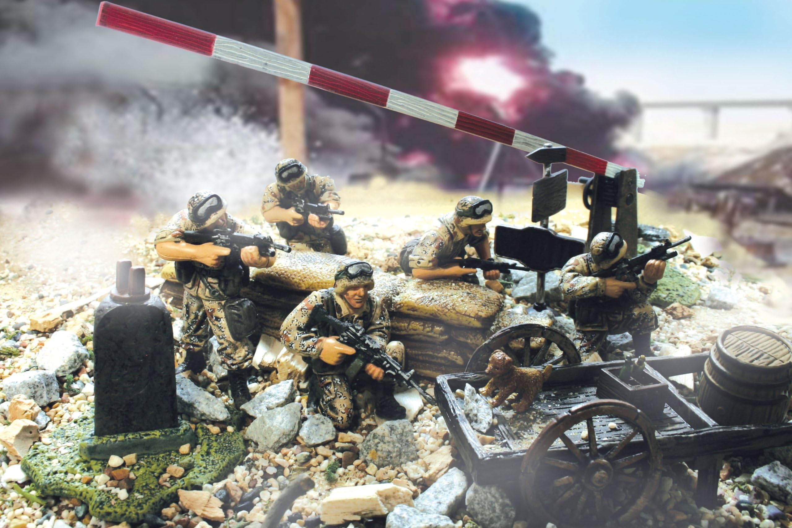Unimax Forces of Valor 1:32 Scale U.S. 24th Infantry Division (Mechanized) - Desert Storm