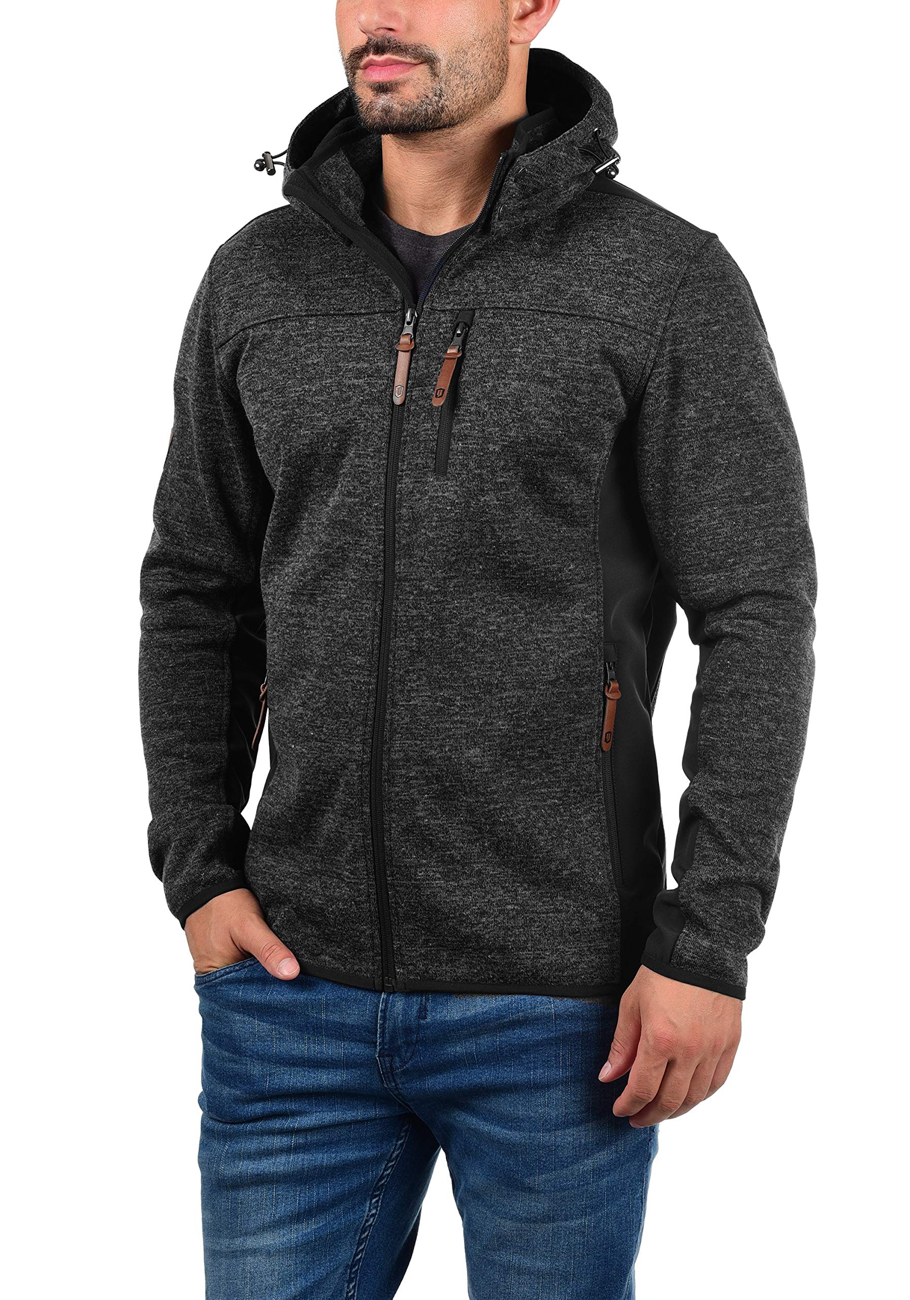 Indicode IDGrosvenor Herren Softshelljacke Übergangsjacke Windbreaker