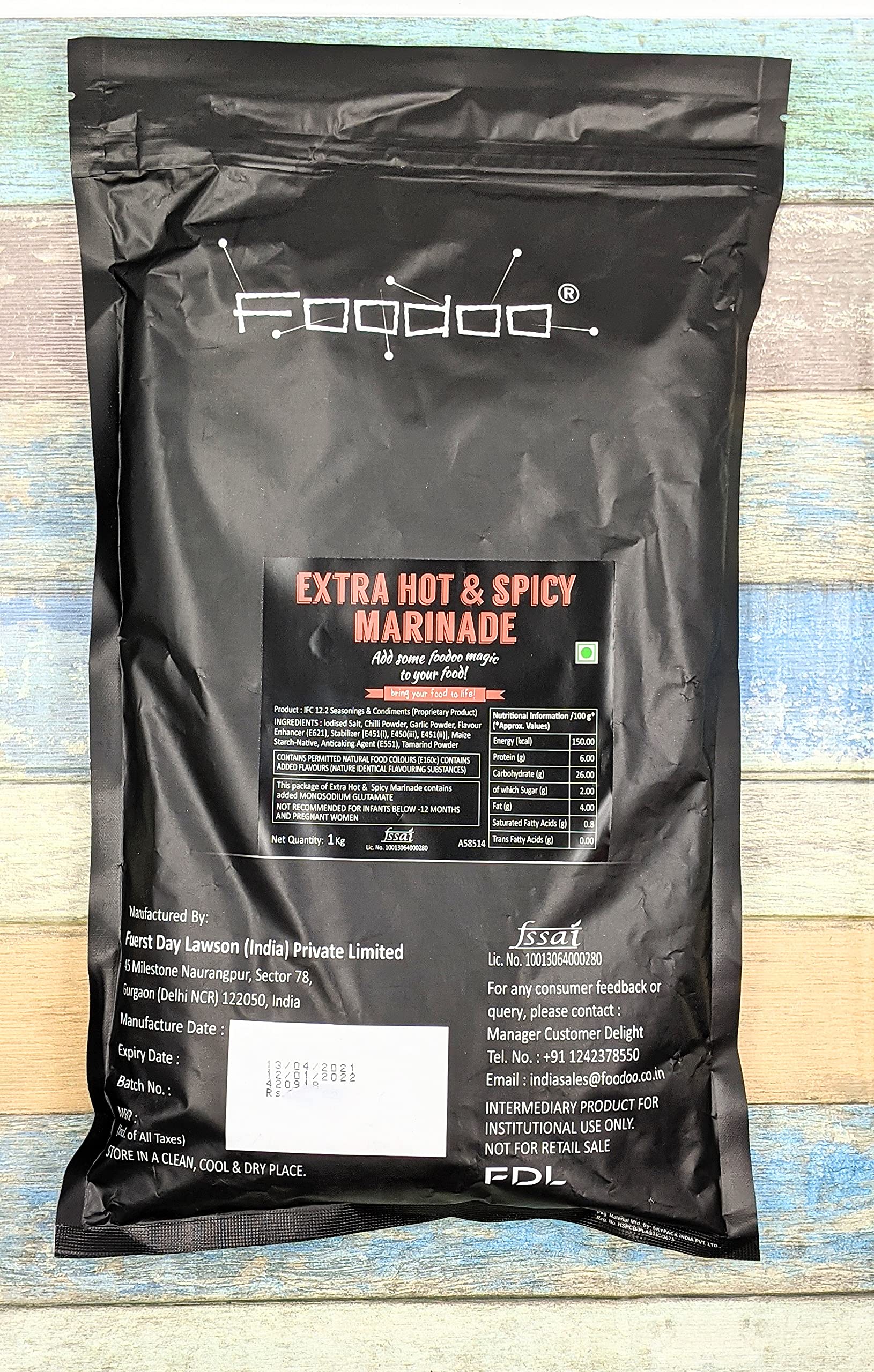 La Aromatic Foodoo Extra Hot And Spicy Marinade-1000gm/Marination Powder (B09BDGMTKQ) Amazon Price History, Amazon Price Tracker
