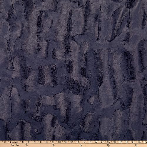 Miniatura 4 de Shannon Minky Luxe Cuddle Mirage Negro, Tela por yarda