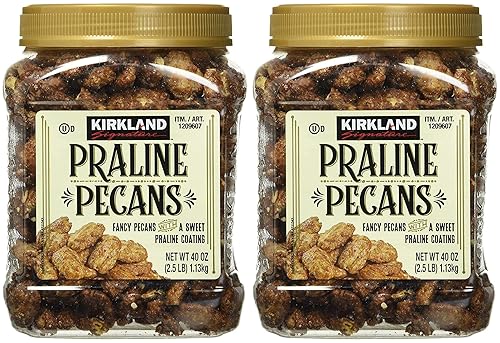 Kirkland Signature Praline Pecans, 40 onzas, paquete de 2