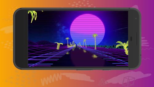 Pacifying Neon Cyberpunk Sleep Harmony Screensaver for Fire TV – vue 6