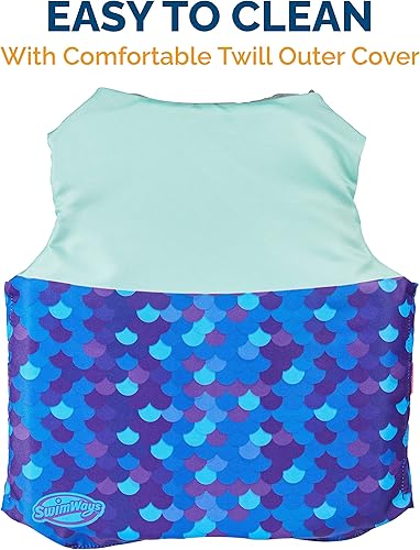 Miniatura 3 de SwimWays Gabby's Dollhouse - Chaleco salvavidas de entrenamiento de natación para niños, chaleco salvavidas aprobado por la Guardia Costera de