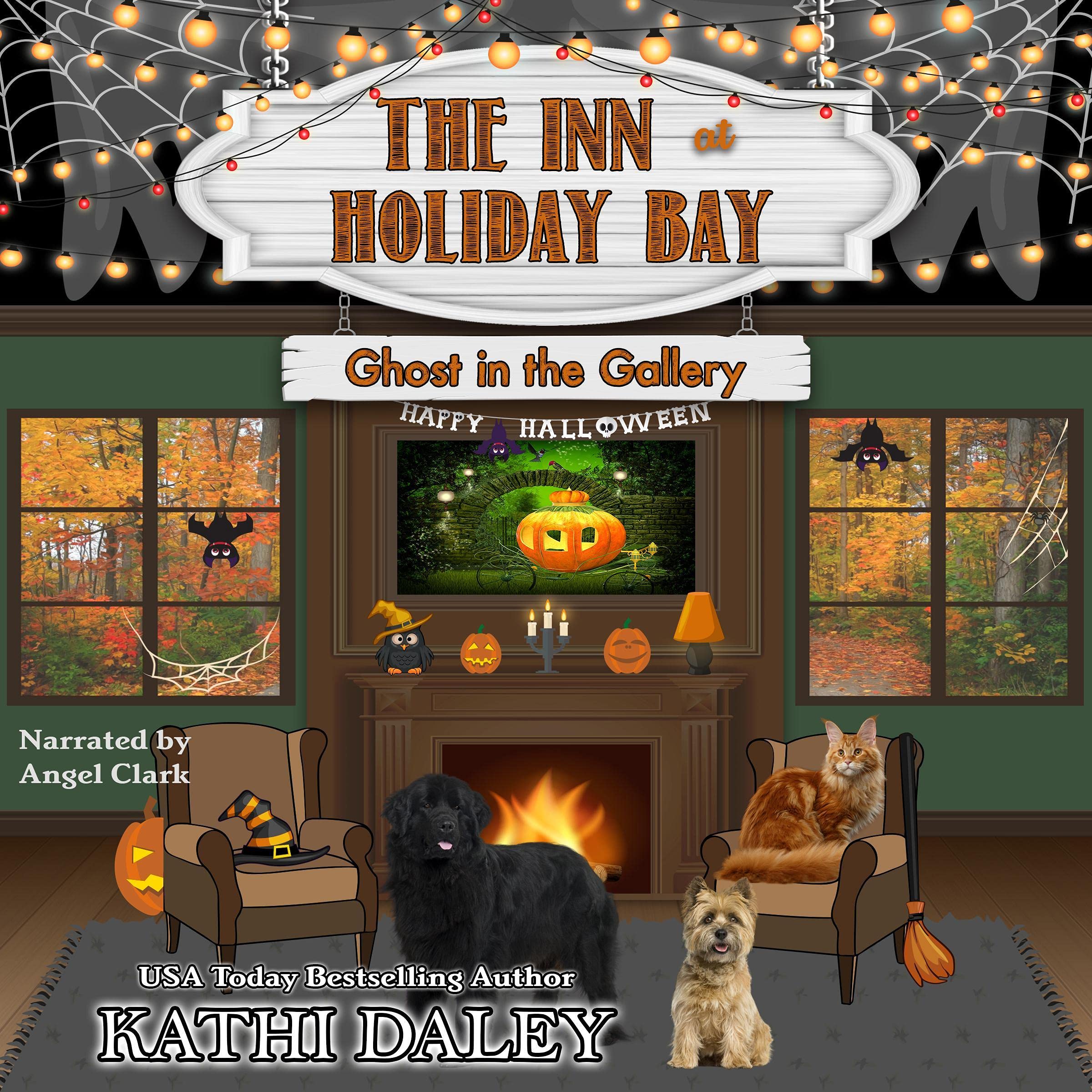 Cover art for The Inn at Holiday Bay: Ghost in the Gallery, Book 11
