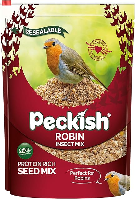 Peckish Robin Bird Seed and Insect Mix, 1 kg
