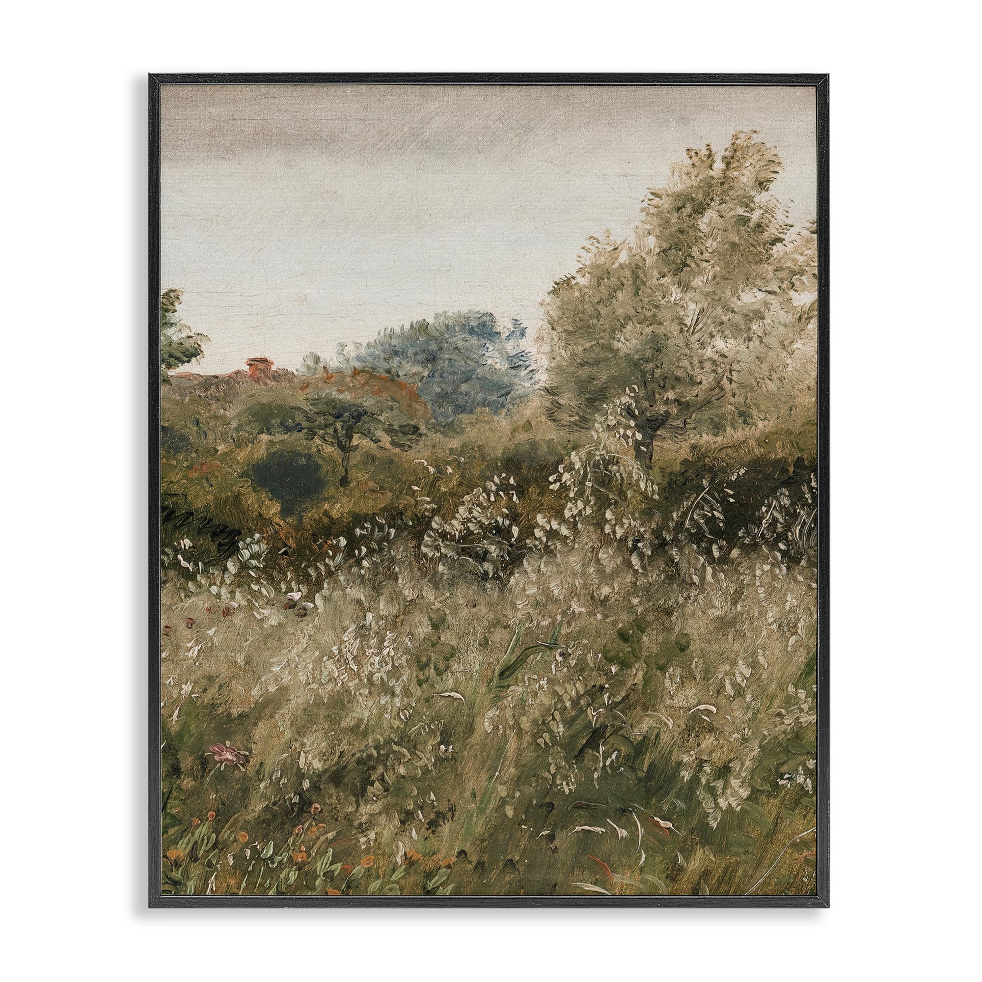 Poster encadré Stupell Industries deco murale noire pour habiller un mur vide