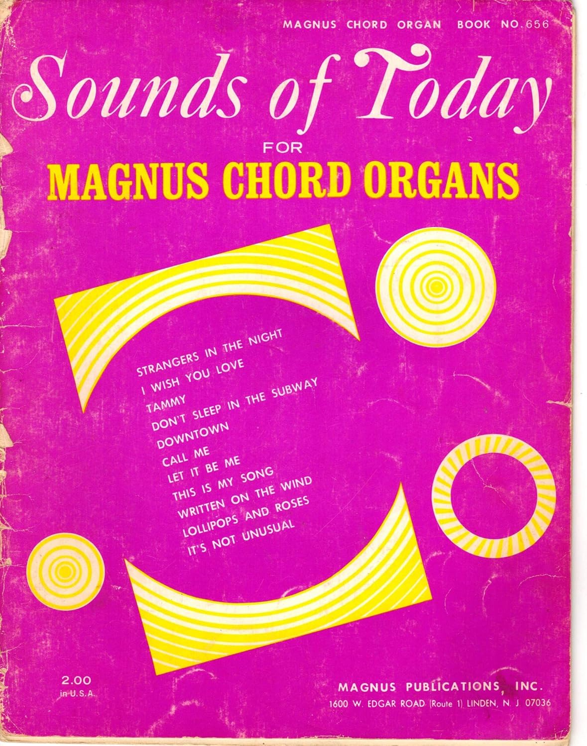 Magnus 1215 Chord Organ Sounds of Today 656 Magnus 0716715948253