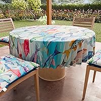 PETTI Artigiani Italiani - Tovaglia Antimacchia Rotonda Microfibra (Diametro Ø 180 cm)