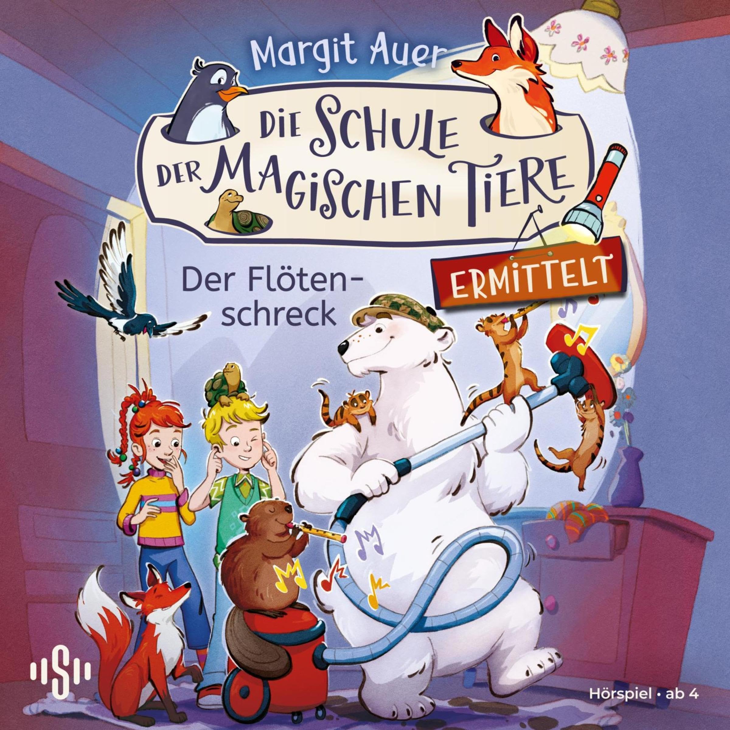 Cover art for Die Schule der magischen Tiere ermittelt Neuausgabe 4: Der Flötenschreck