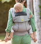 LÍLLÉbaby Toutes les saisons Ergonomie complète 6-in-1 Nouveau-né à Toddler - avec support Lombaire - pour les enfants 7-45 livres - 360 Degré Bébé - Entrée & Face à l'extérieur - Pierre