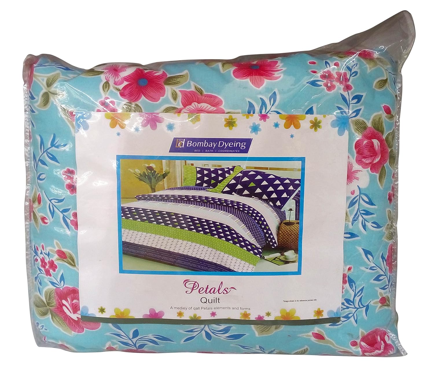 Buy Bombay Dyeing Petals Double Quilt Assorted Online at Low Prices in