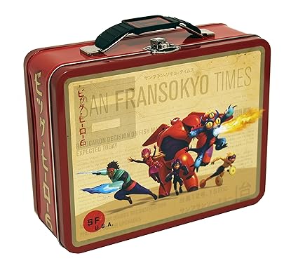 The Tin Box Company COK-76BH Disney Big Hero 6 Large Carry All Tin