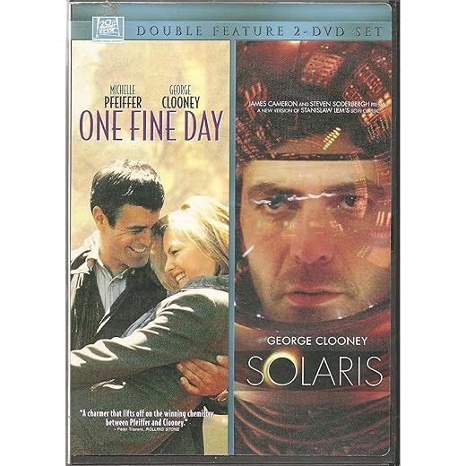 One Fine Day/Solaris - double feature; George Clooney, Michelle Pfeiffer