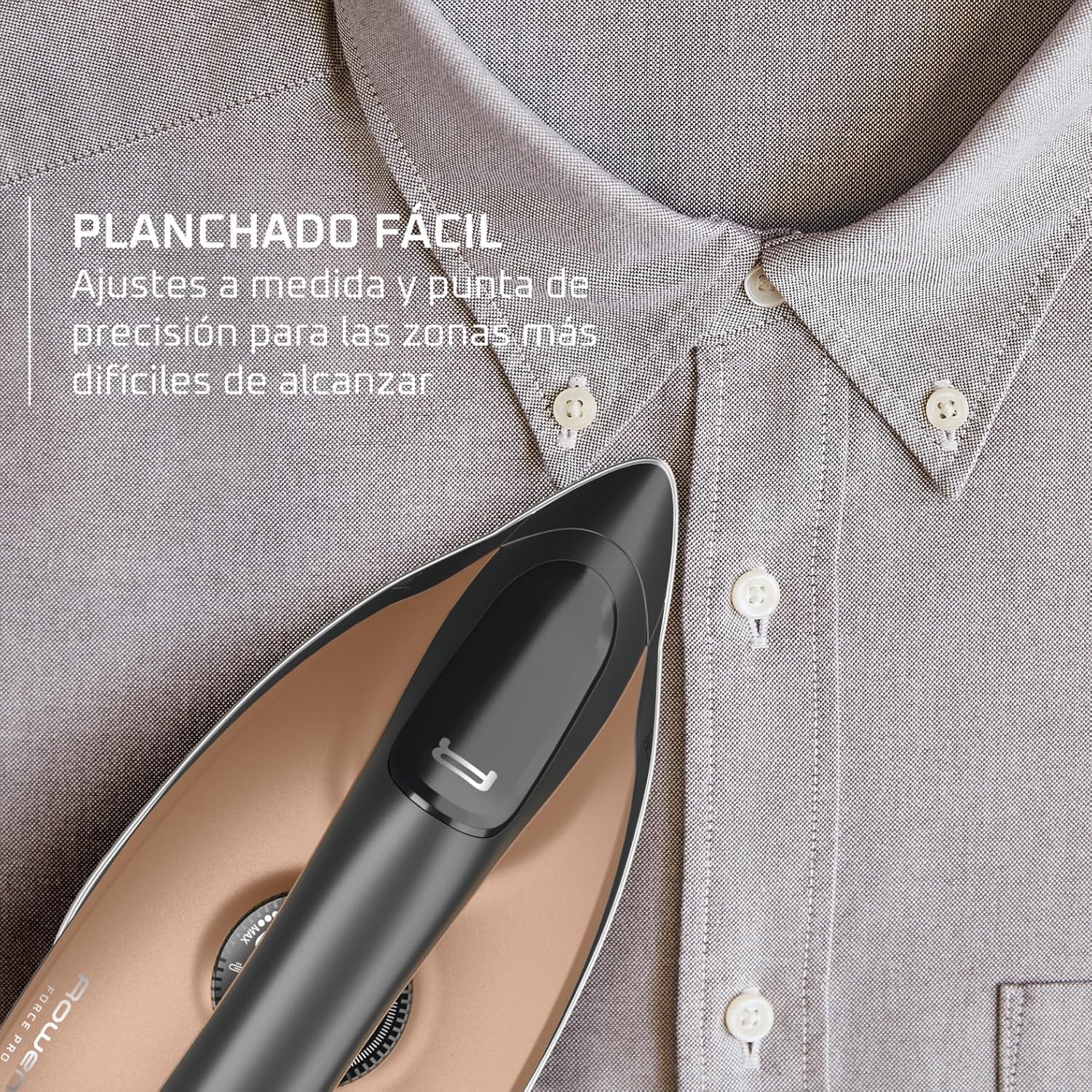 Rowenta Force Pro 300, Centro de planchado, Potencia de 2400 W, 110 g/min de vapor, Golpe de 320 g/min, 6,1 bar, Resultados profesionales, Planchado rápido y eficiente, VR5432F0