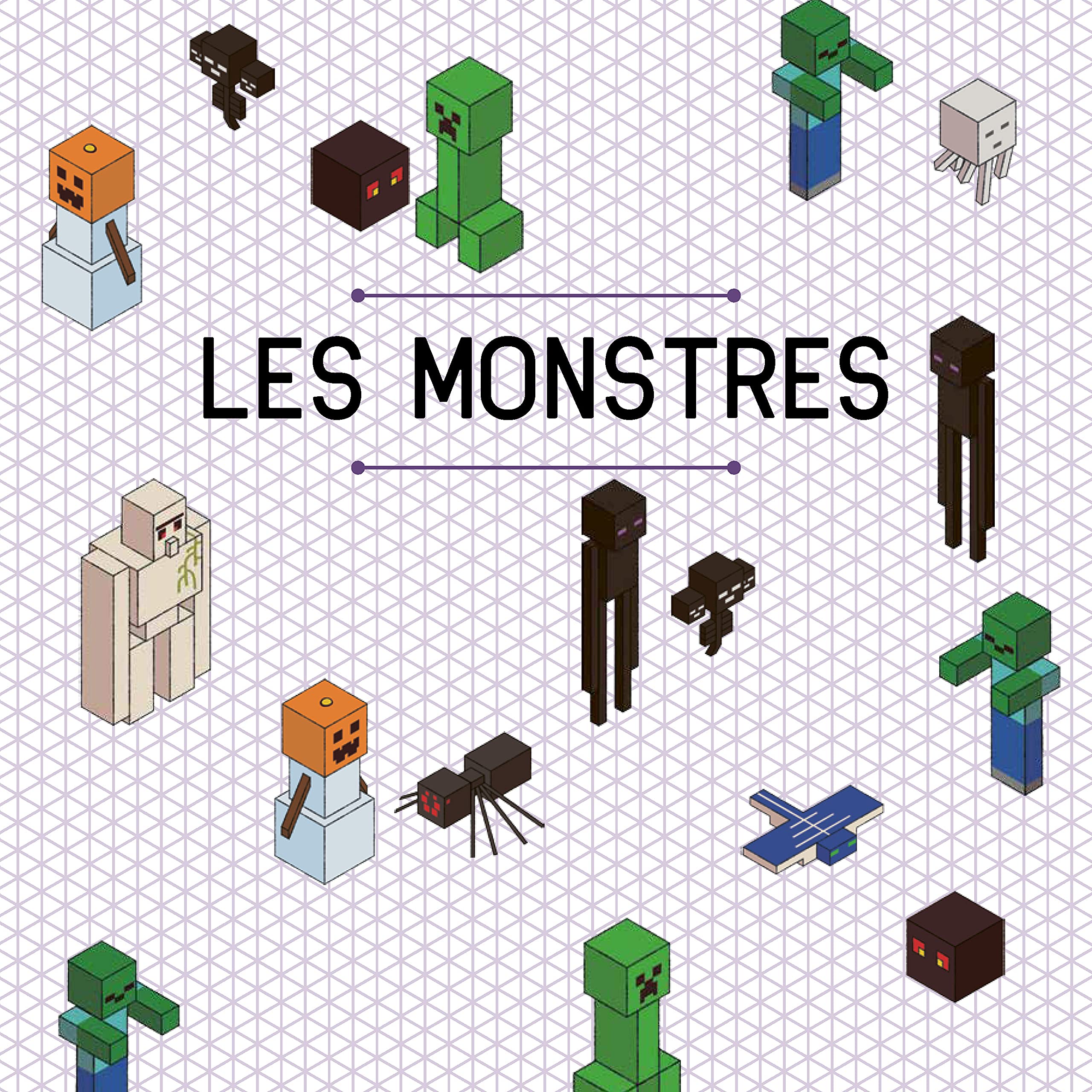 Dessin Minecraft Facile A Faire Amazon.fr - Je dessine l'univers de Minecraft - guide non officiel - Le  Nénan, Yann - Livres