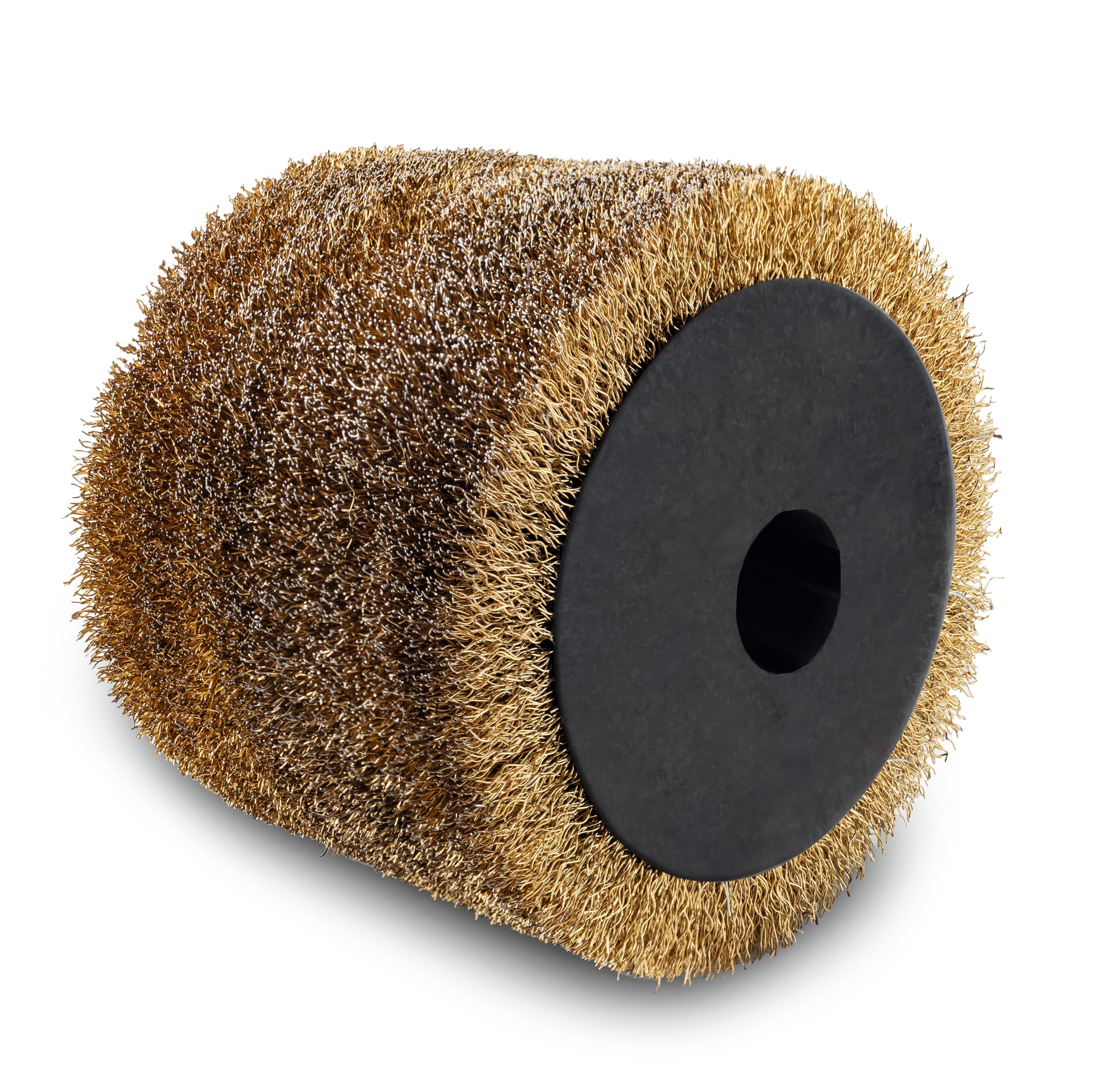 Scheppach Brosse métallique pour surfaceuse MRS1300 Brosse de rechange | Largeur 100mm - Ø120mm | Pour différentes surfaces & matériaux comme le bois, la pierre & le métal | Ponçage et dénudage