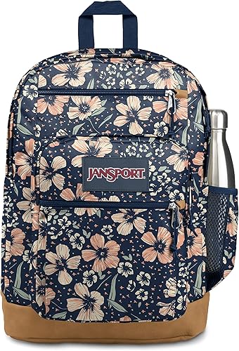 Miniatura 27 de JanSport Mochila genial con funda para laptop de 15 pulgadas, mochila grande para computadora con 2 compartimentos, correas ergonómicas, Coconut,