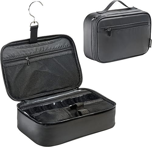 Bolsa de aseo colgante para hombres y mujeres, bolsa de viaje BAGSPRITE para artículos de tocador, bolsa de afeitar resistente al agua para hombres