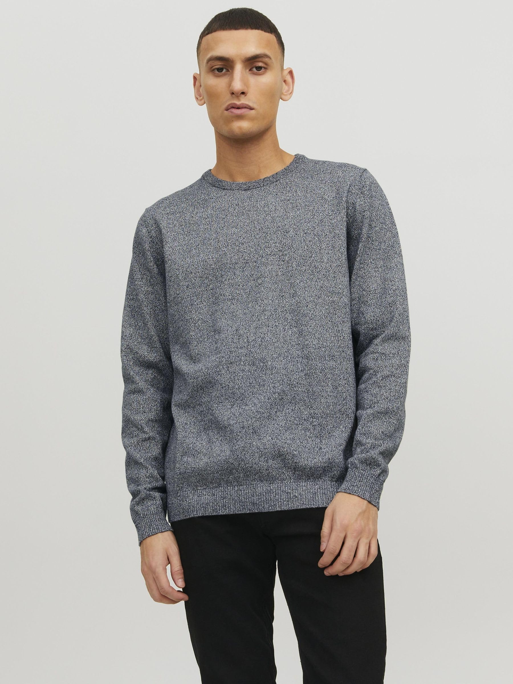 JACK & JONES Knitted Pullover Plain Knitted Pullover