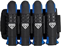 Vista 1 de HK Army HSTL Line 4+3 - Arnés para paintball, color negro