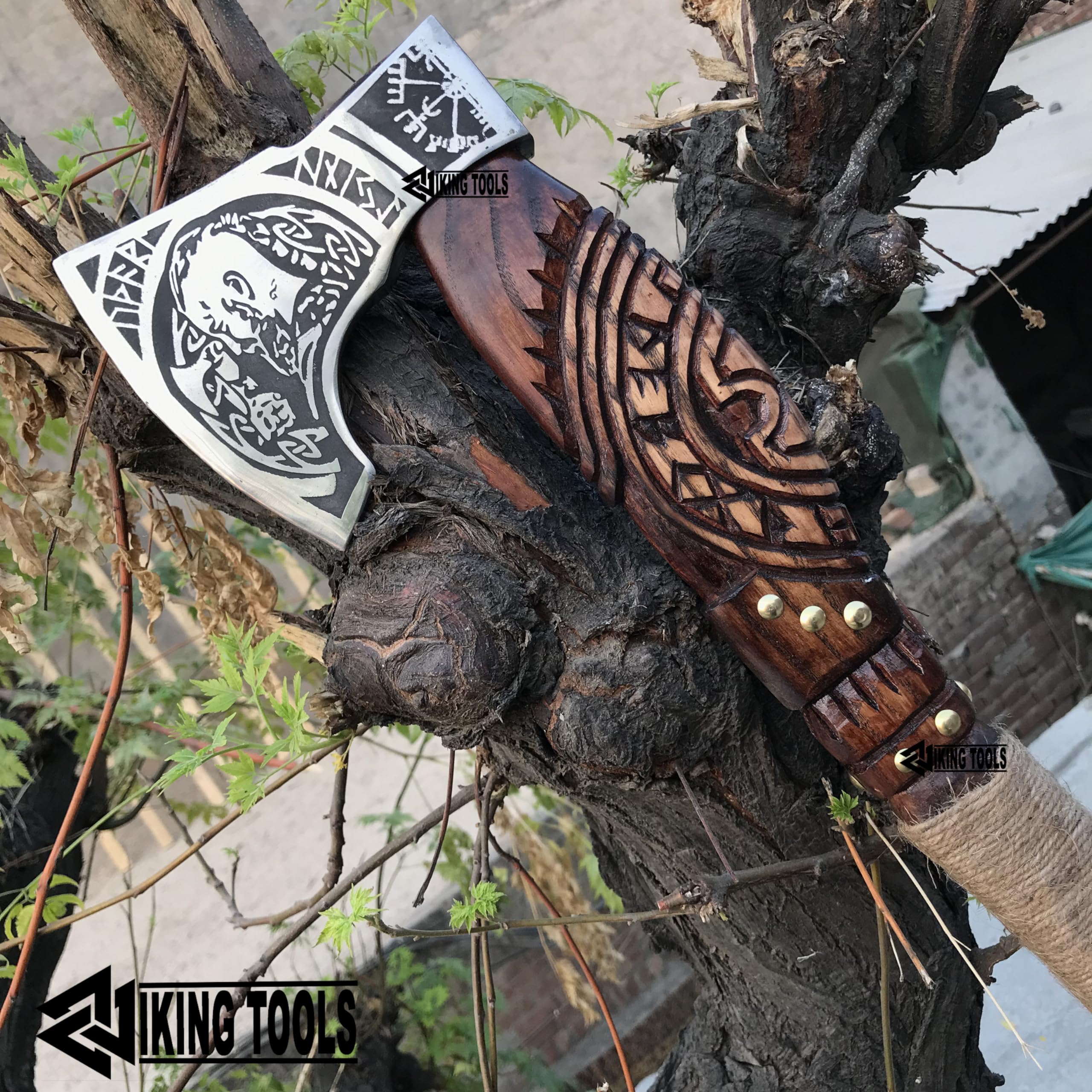 Amazon.com: [Viking Tools] 22”Two Handed Large Berserker Axe