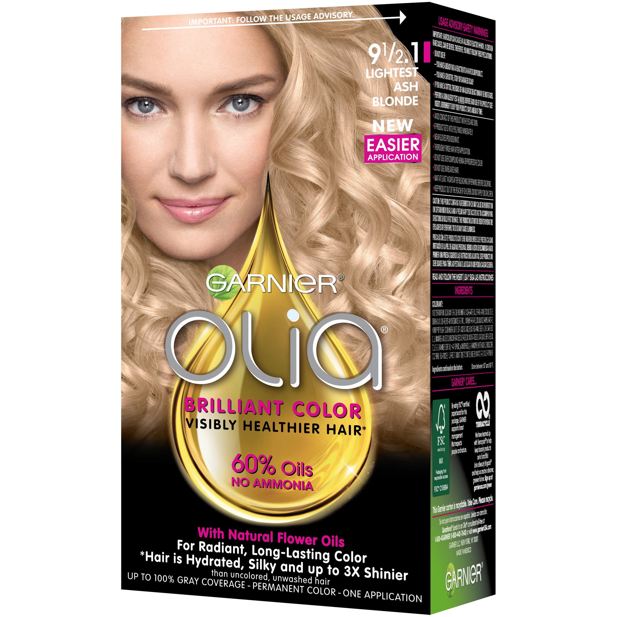 Garnier Olia AmmoniaFree Brilliant Color OilRich Permanent Hair Color