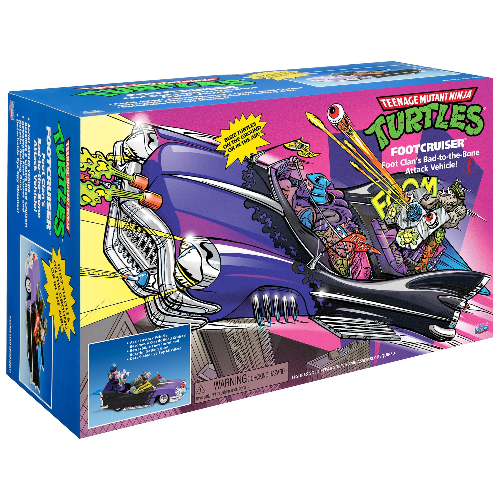 Teenage Mutant NinjaTurtles Classic Foot Cruiser by Playmates Toys