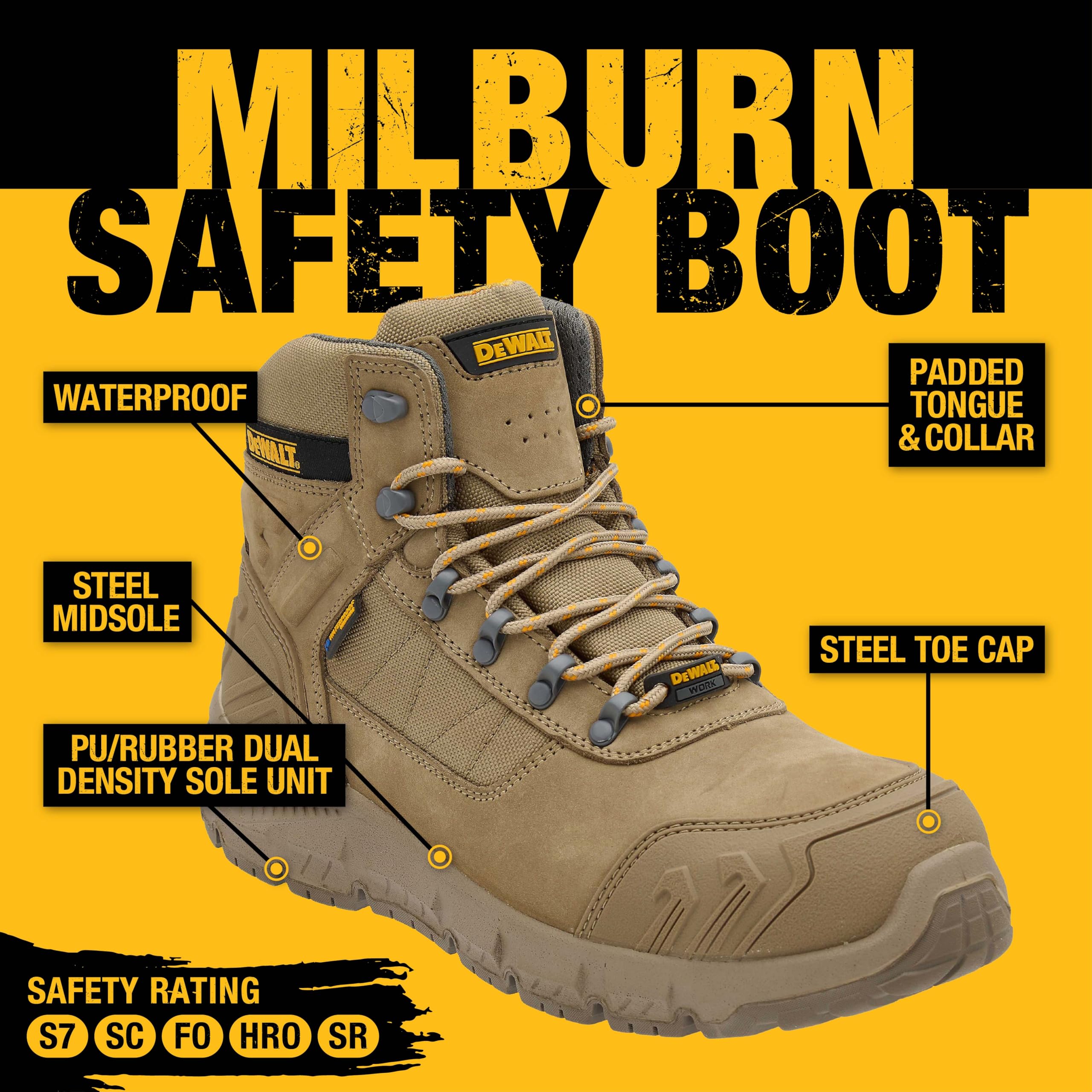 DEWALT Milburn Botas de construcciónHombre