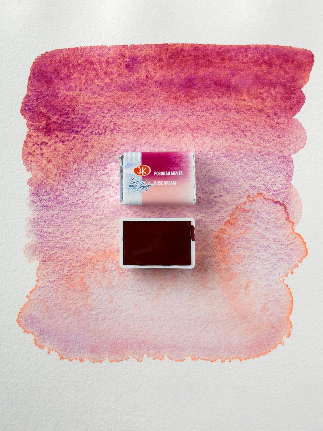 White Nights Limited Edition Granulation Metamorphoses Watercolor Collection of Professional Artist Grade Paints Vibrant Lightfast Colors by Nevskaya Palitra (Dream)