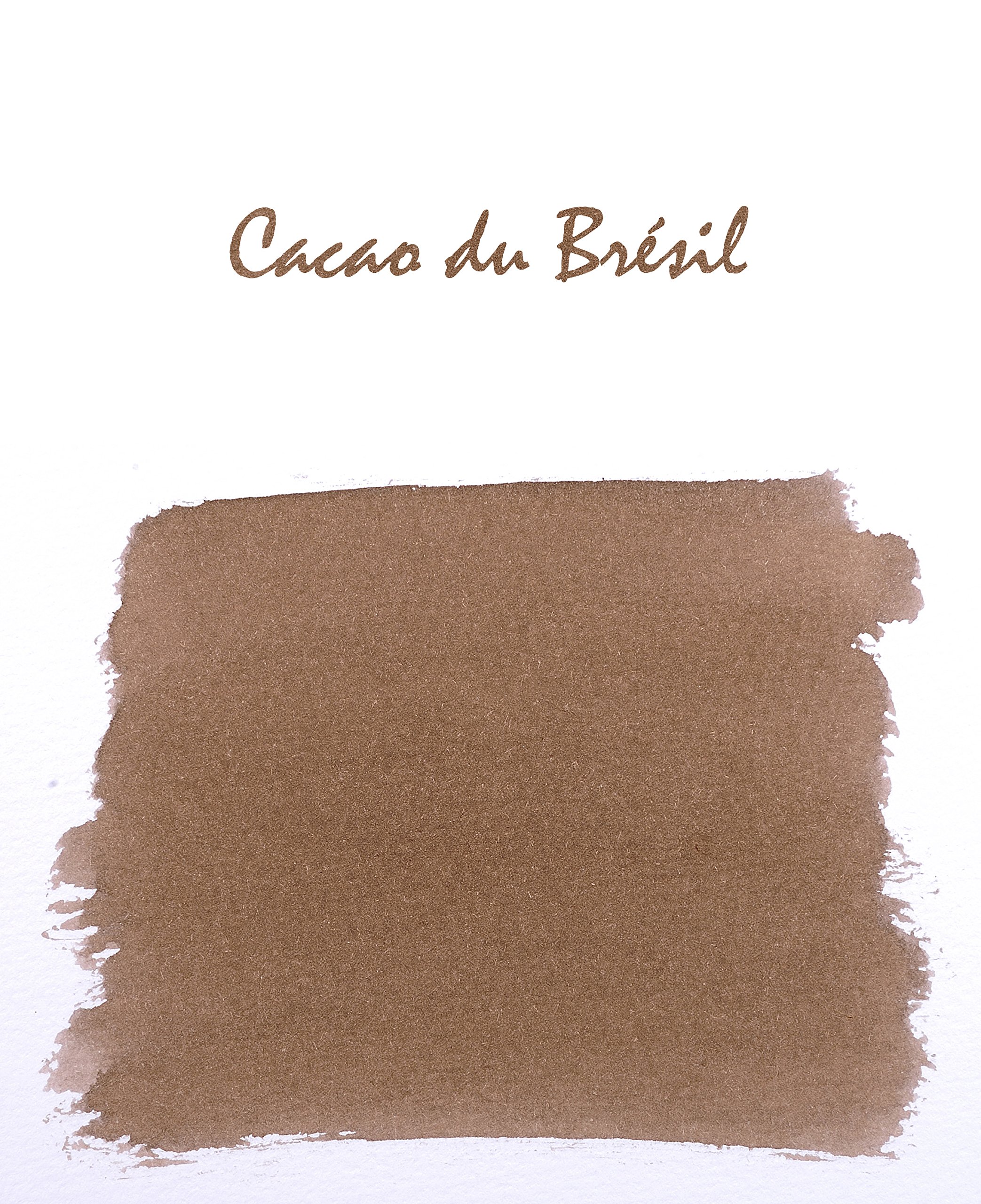 Jacques Herbin 11545T, Writing and drawing ink, Fountain pens and rollerballs, Cacao du Bresil/ Cocoa from Brazil, 10 ml - Image 2