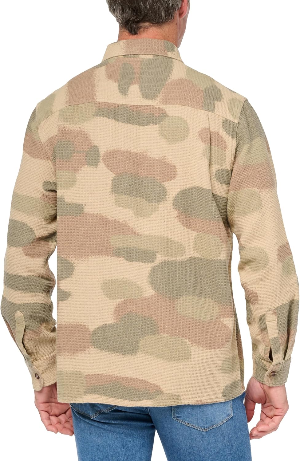 Quiksilver Men's Venture Overshirt Mix Button Up Woven Top