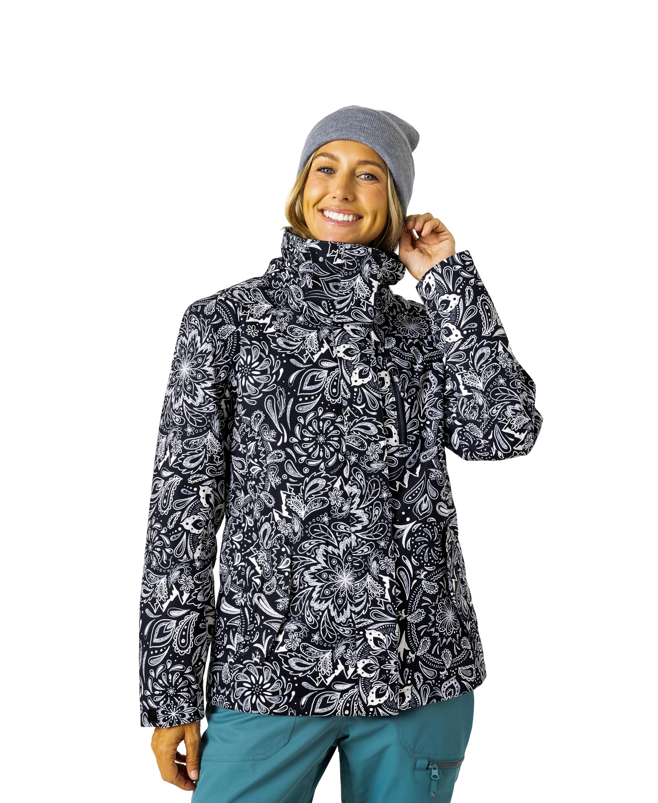 Roxy Jetty Block Insulated Ski Jacket Veste Femme (lot de 1)