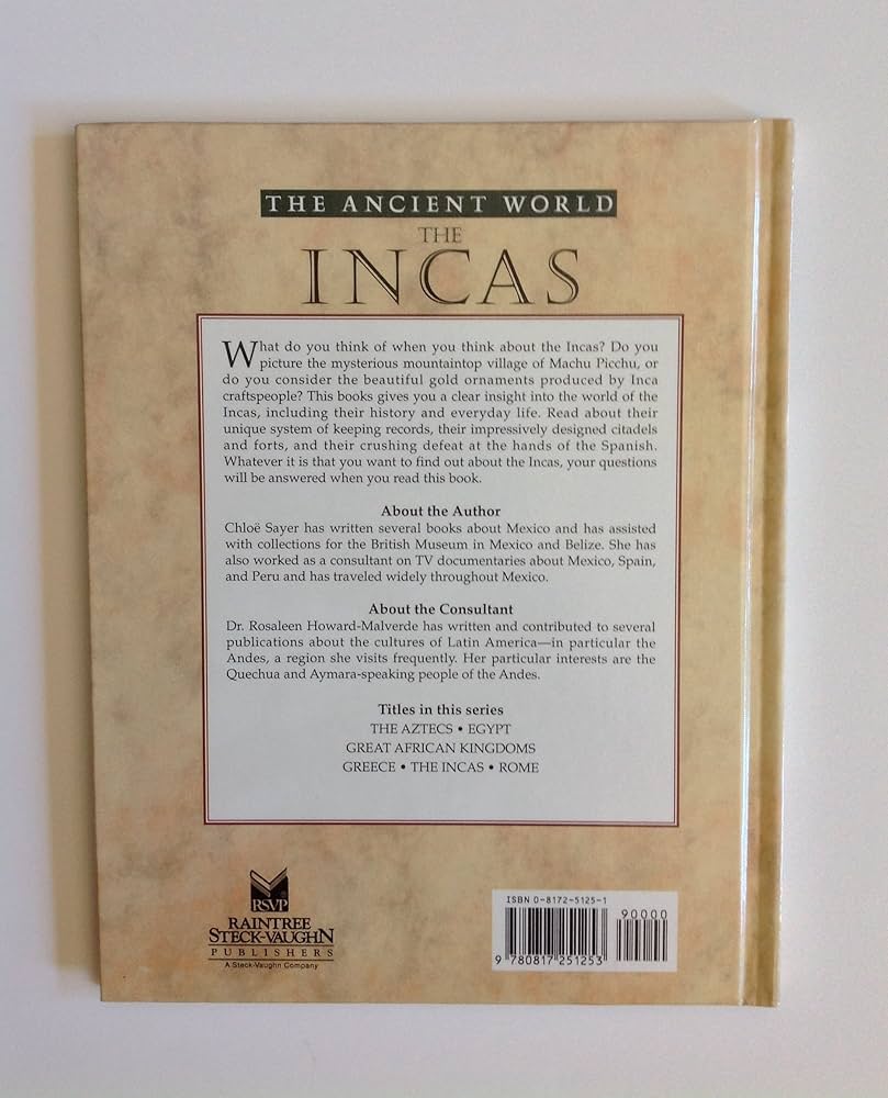 The Incas (The Ancient World): Sayer, Chloe: 9780817251253