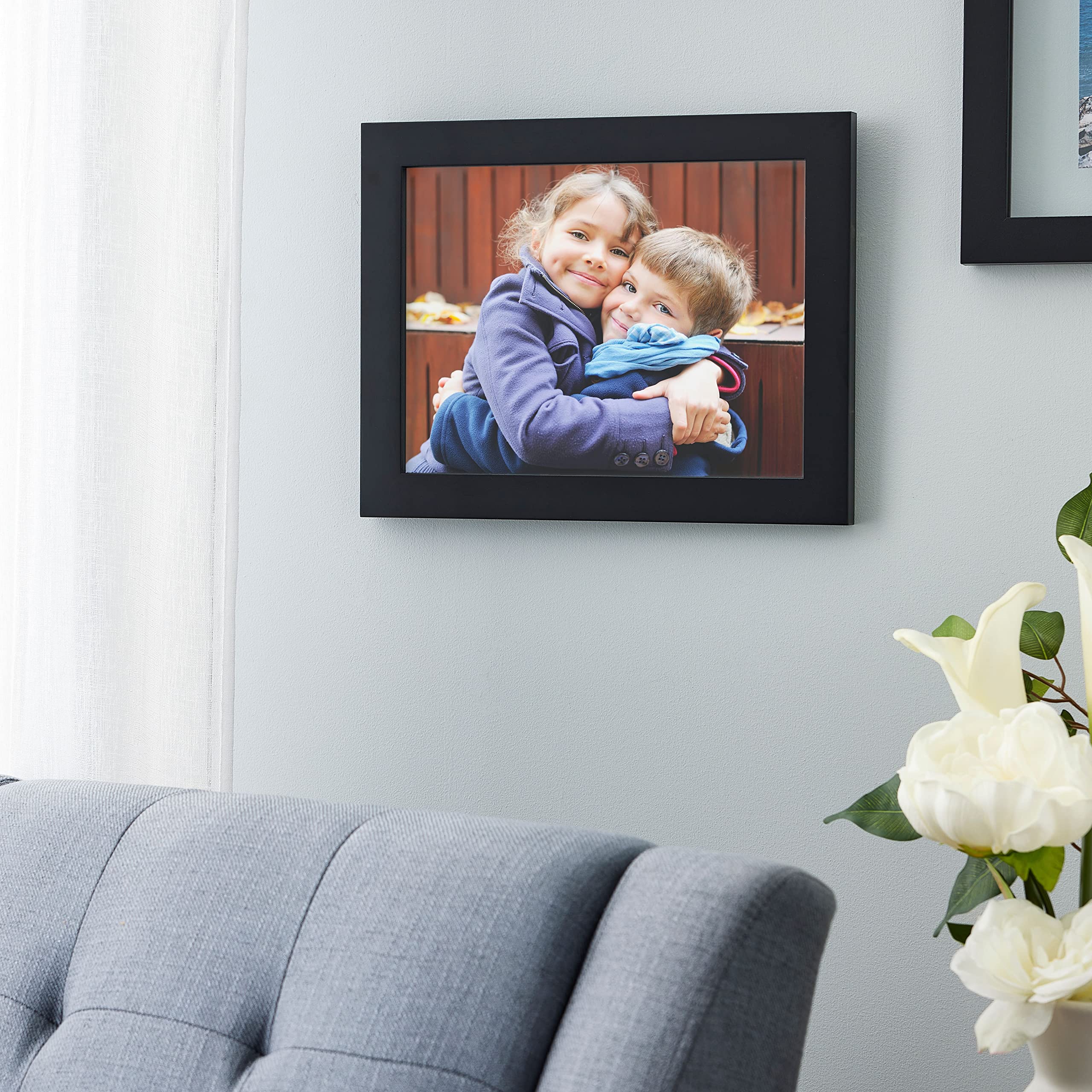 m♡ Amazon.com - Studio Decor Home Flat Black Frame