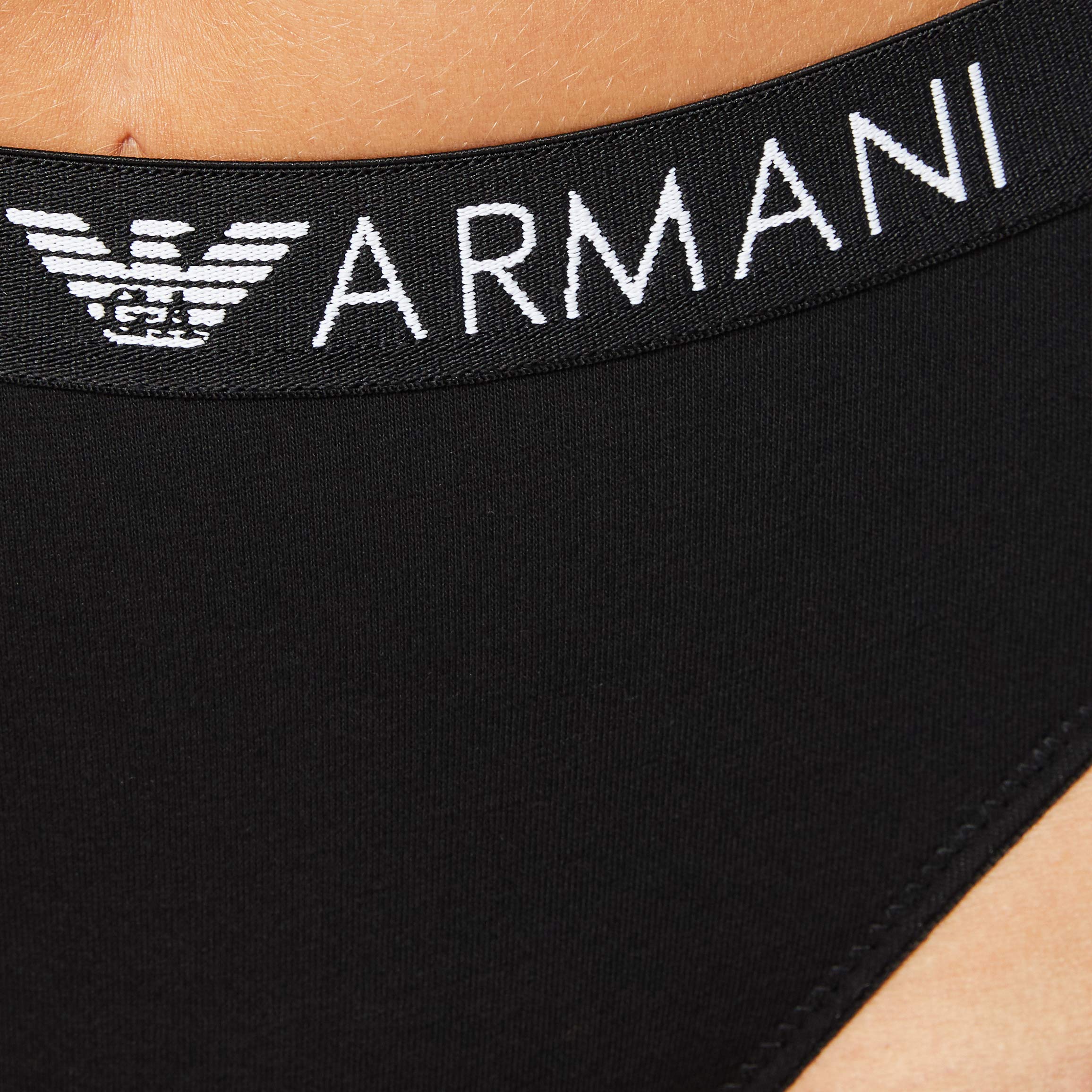 Emporio Armani Donna Bi-Pack Brazilian Brief Iconic Cotton Biancheria Intima