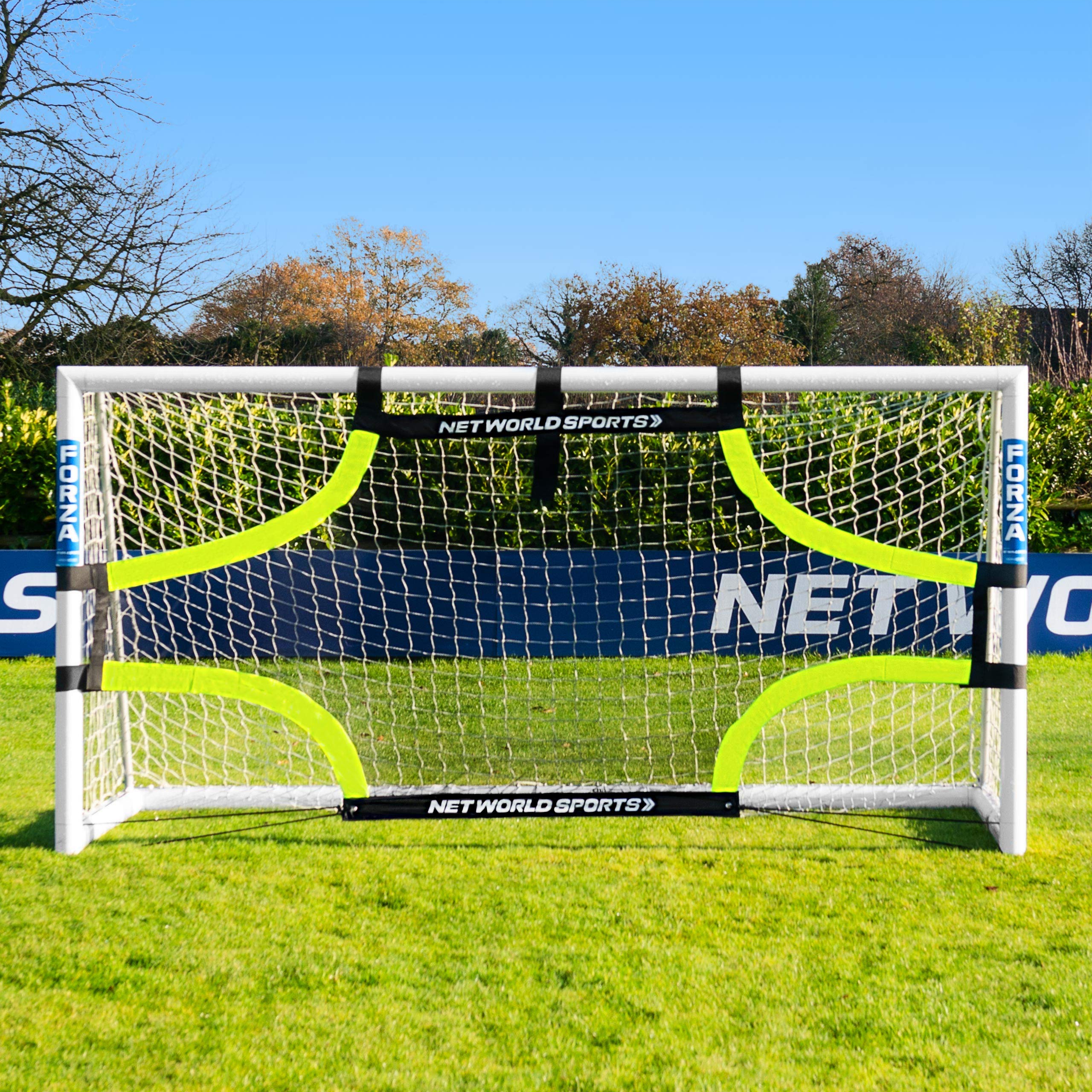 FORZA Teli di Precisione da Calcio FORZA | 4 Angoli/Obiettivi per Allenare i Tuoi Tiri | Attrezzatura Allenamento Calcio