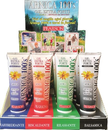 Arnica 100's Lot de 16 pièces assorties soin corporel cutané